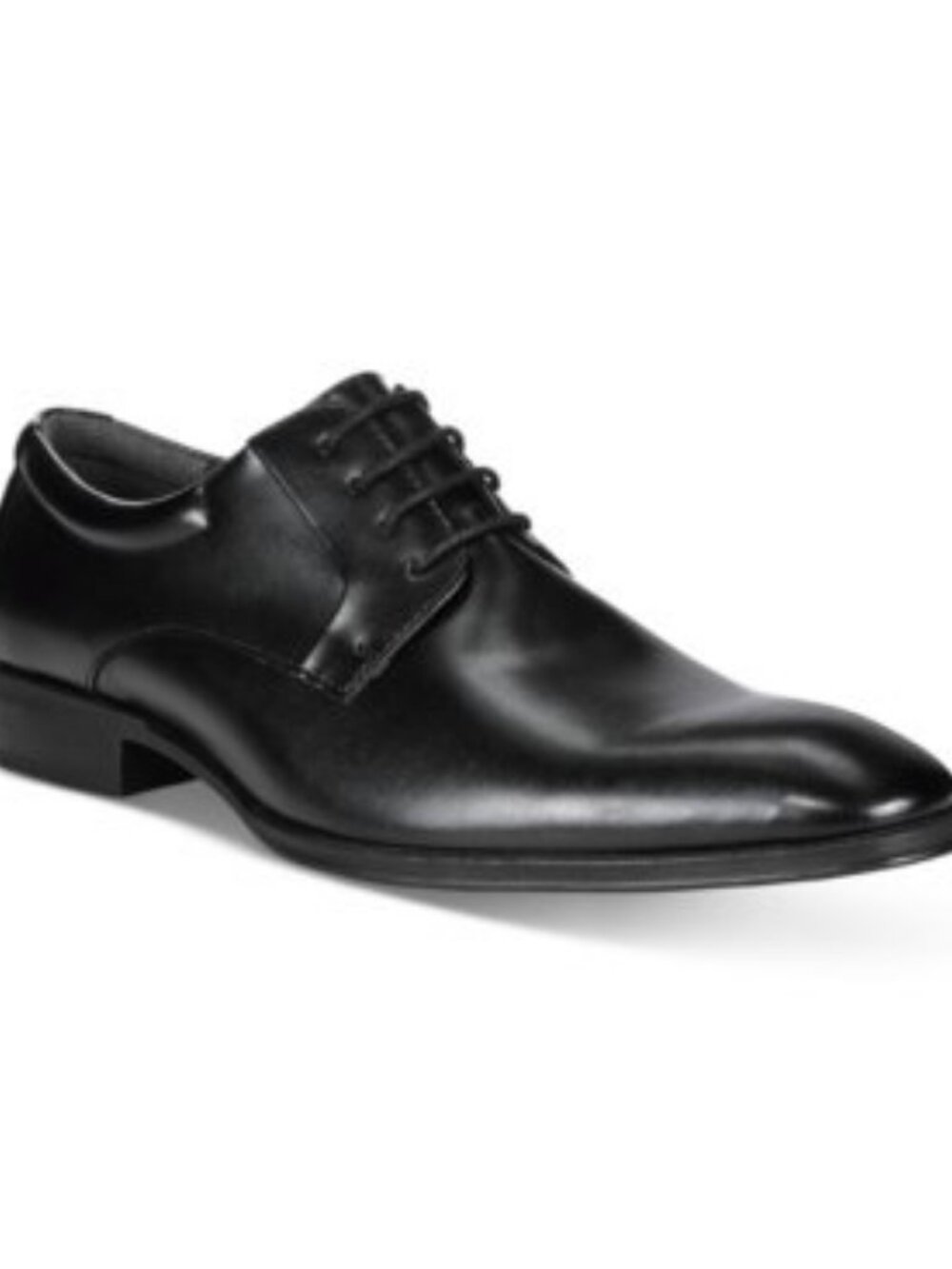 Alfani Andrew Black Plain Toe Derby Dress Shoes Men’s Size 11.5 M New - Picture 11 of 11